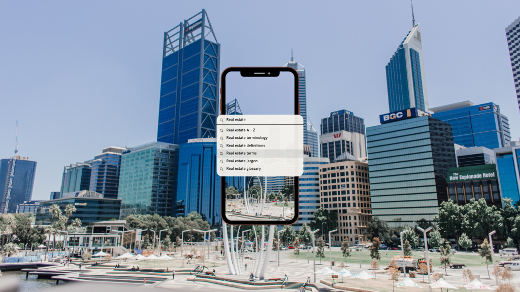 Image at the top of the real estate terms page