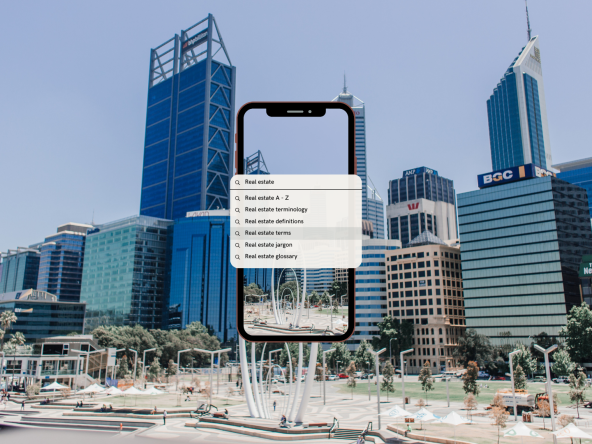 Image at the top of the real estate terms page